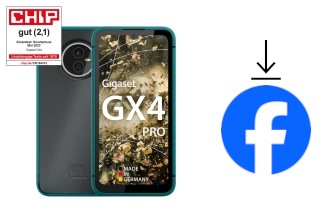 Como instalar o Facebook em um Gigaset GX4 PRO