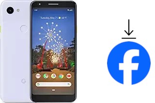 Como instalar o Facebook em um Google Pixel 3a XL