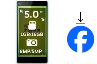 Como instalar o Facebook em um HiSense I632M