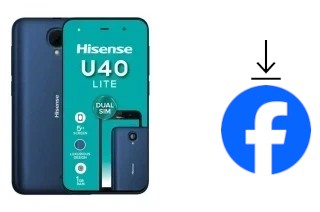 Como instalar o Facebook em um HiSense U40 Lite