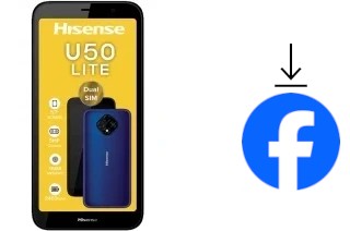 Como instalar o Facebook em um HiSense U50 Lite