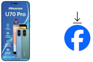 Como instalar o Facebook em um HiSense U70 Pro