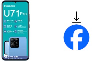 Como instalar o Facebook em um HiSense U71 Pro