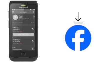Como instalar o Facebook em um Honeywell CT40
