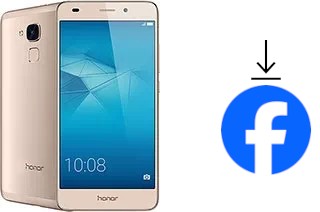 Como instalar o Facebook em um Honor 5c