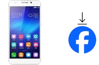 Como instalar o Facebook em um Honor 6