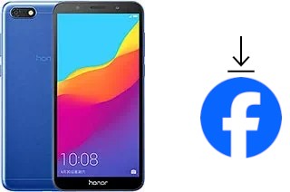 Como instalar o Facebook em um Honor 7S