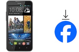 Como instalar o Facebook em um HTC Desire 516 dual sim