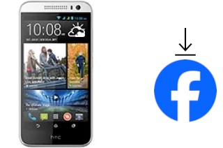 Como instalar o Facebook em um HTC Desire 616 dual sim