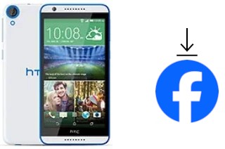 Como instalar o Facebook em um HTC Desire 820q dual sim