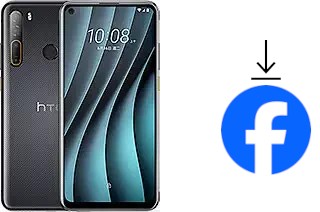 Como instalar o Facebook em um HTC Desire 20 Pro