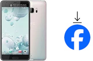 Como instalar o Facebook em um HTC U Ultra