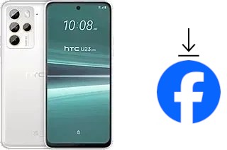 Como instalar o Facebook em um HTC U23 Pro