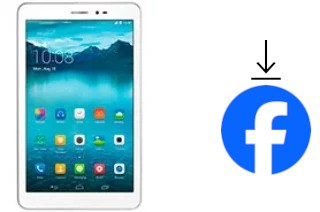 Como instalar o Facebook em um Huawei MediaPad T1 8.0