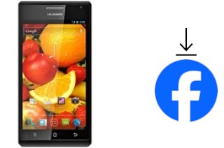 Como instalar o Facebook em um Huawei Ascend P1s