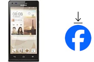 Como instalar o Facebook em um Huawei Ascend P7 mini