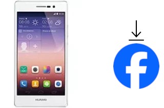 Como instalar o Facebook em um Huawei Ascend P7