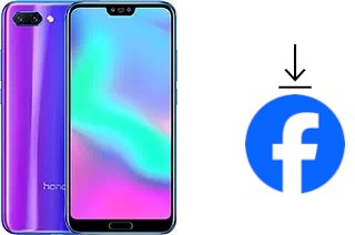 Como instalar o Facebook em um Huawei Honor 10