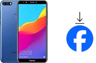 Como instalar o Facebook em um Huawei Honor 7C