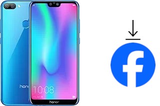 Como instalar o Facebook em um Huawei Honor 9N (9i)