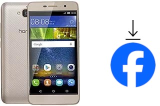 Como instalar o Facebook em um Huawei Honor Holly 2 Plus