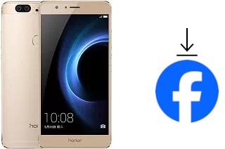 Como instalar o Facebook em um Huawei Honor V8