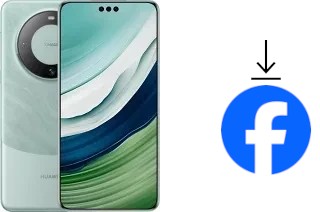 Como instalar o Facebook em um Huawei Mate 60 Pro