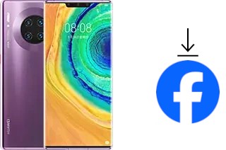 Como instalar o Facebook em um Huawei Mate 30 Pro