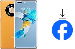 Como instalar o Facebook em um Huawei Mate 40 Pro