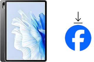 Como instalar o Facebook em um Huawei MatePad Air