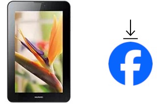 Como instalar o Facebook em um Huawei MediaPad 7 Vogue