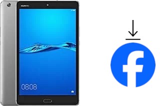 Como instalar o Facebook em um Huawei MediaPad M3 Lite 8