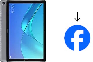 Como instalar o Facebook em um Huawei MediaPad M5 10