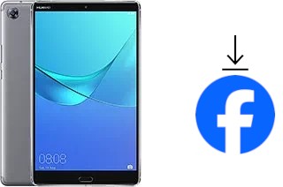 Como instalar o Facebook em um Huawei MediaPad M5 8