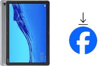 Como instalar o Facebook em um Huawei MediaPad M5 lite