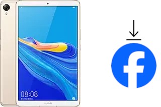 Como instalar o Facebook em um Huawei MediaPad M6 8.4