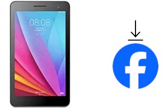 Como instalar o Facebook em um Huawei MediaPad T1 7.0 Plus