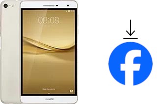 Como instalar o Facebook em um Huawei MediaPad T2 7.0 Pro