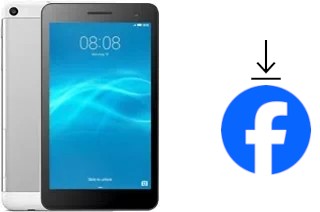 Como instalar o Facebook em um Huawei MediaPad T2 7.0