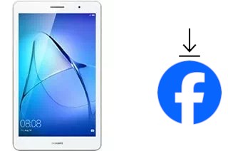 Como instalar o Facebook em um Huawei MediaPad T3 8.0