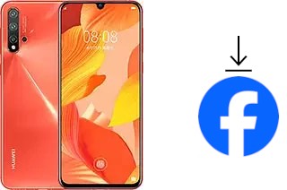 Como instalar o Facebook em um Huawei nova 5 Pro