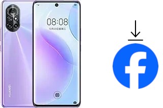 Como instalar o Facebook em um Huawei nova 8 5G