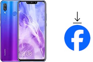 Como instalar o Facebook em um Huawei nova 3