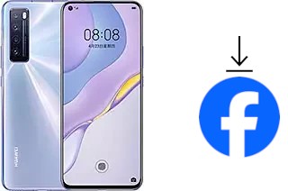 Como instalar o Facebook em um Huawei nova 7 5G