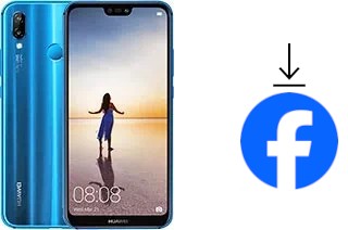 Como instalar o Facebook em um Huawei P20 lite