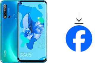 Como instalar o Facebook em um Huawei nova 5i