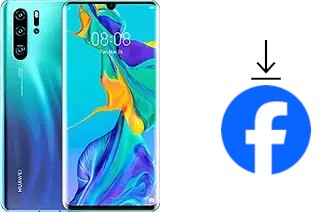 Como instalar o Facebook em um Huawei P30 Pro