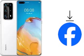 Como instalar o Facebook em um Huawei P40 Pro+