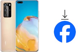 Como instalar o Facebook em um Huawei P40 Pro