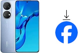 Como instalar o Facebook em um Huawei P50E